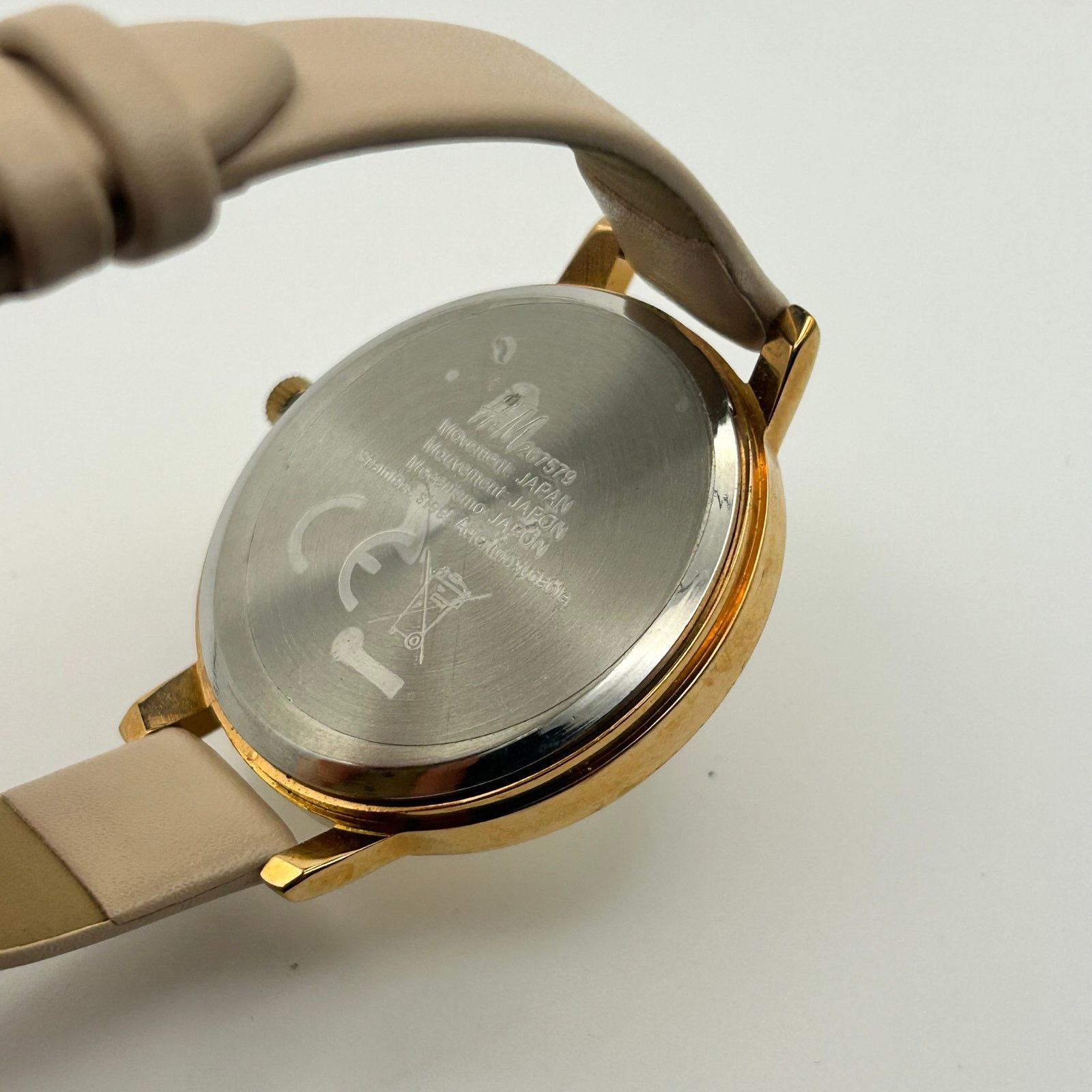 H&M H&M Women’s Rose Gold Minimalist Watch Working New Battery Size ONE SIZE - 6 Thumbnail