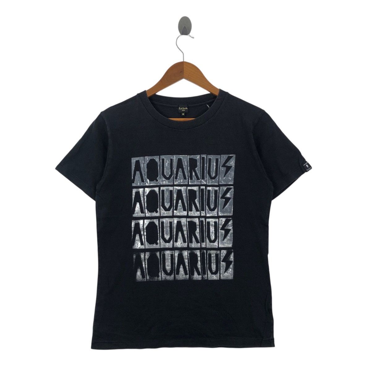 Paul Smith PAUL SMITH Aquarius Sonic Sound Tee Shirt Size US M / EU 48-50 / 2 - 1 Thumbnail