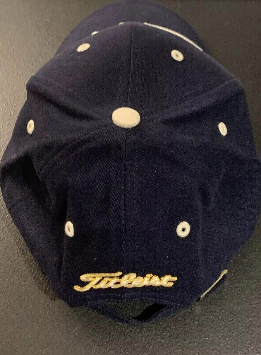 Titleist Titleist Dark Blue Golf Hat Cap 47 Brand One Size Back Strap Size ONE SIZE - 3 Thumbnail