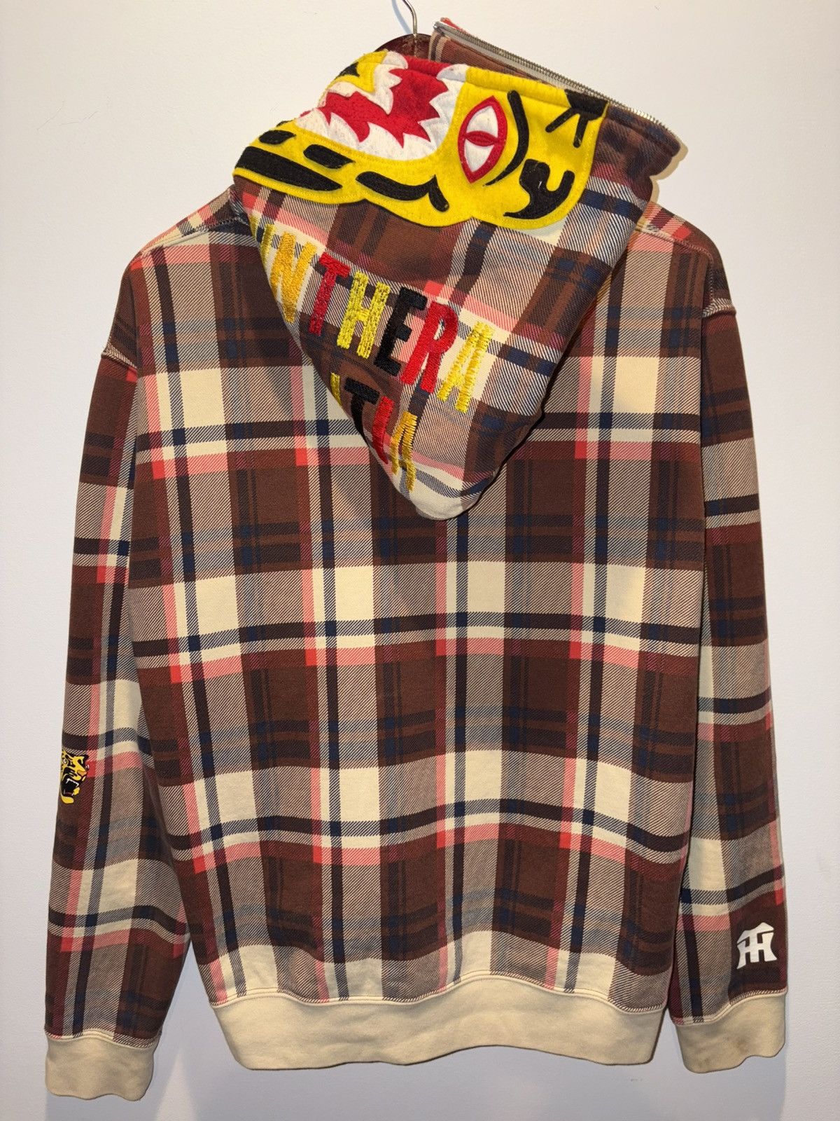 Bape BAPE x Hanshin Tigers Rare Plaid Full Zip Size US M / EU 48-50 / 2 - 2 Thumbnail