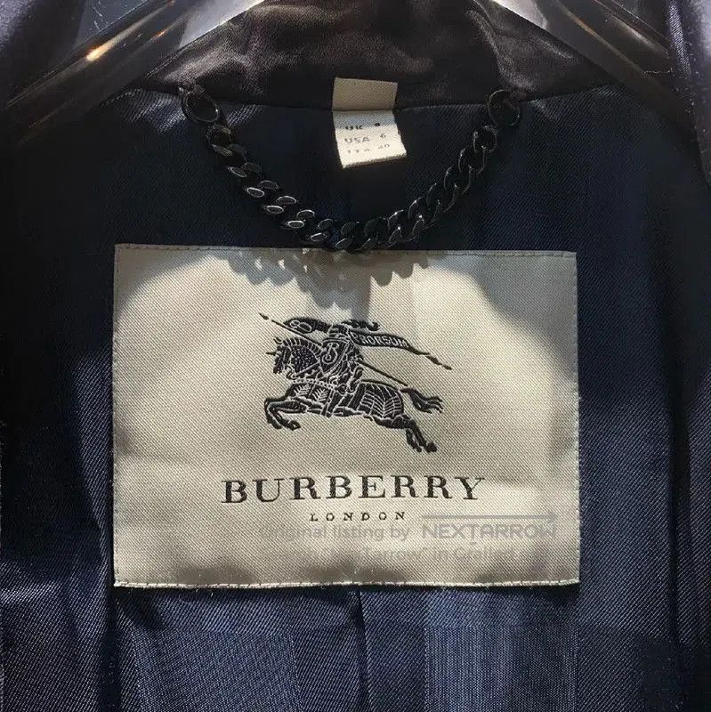 Burberry Burberry Black Wool Women's Coat. Size XXS / US 00 / IT 34 - 6 Thumbnail