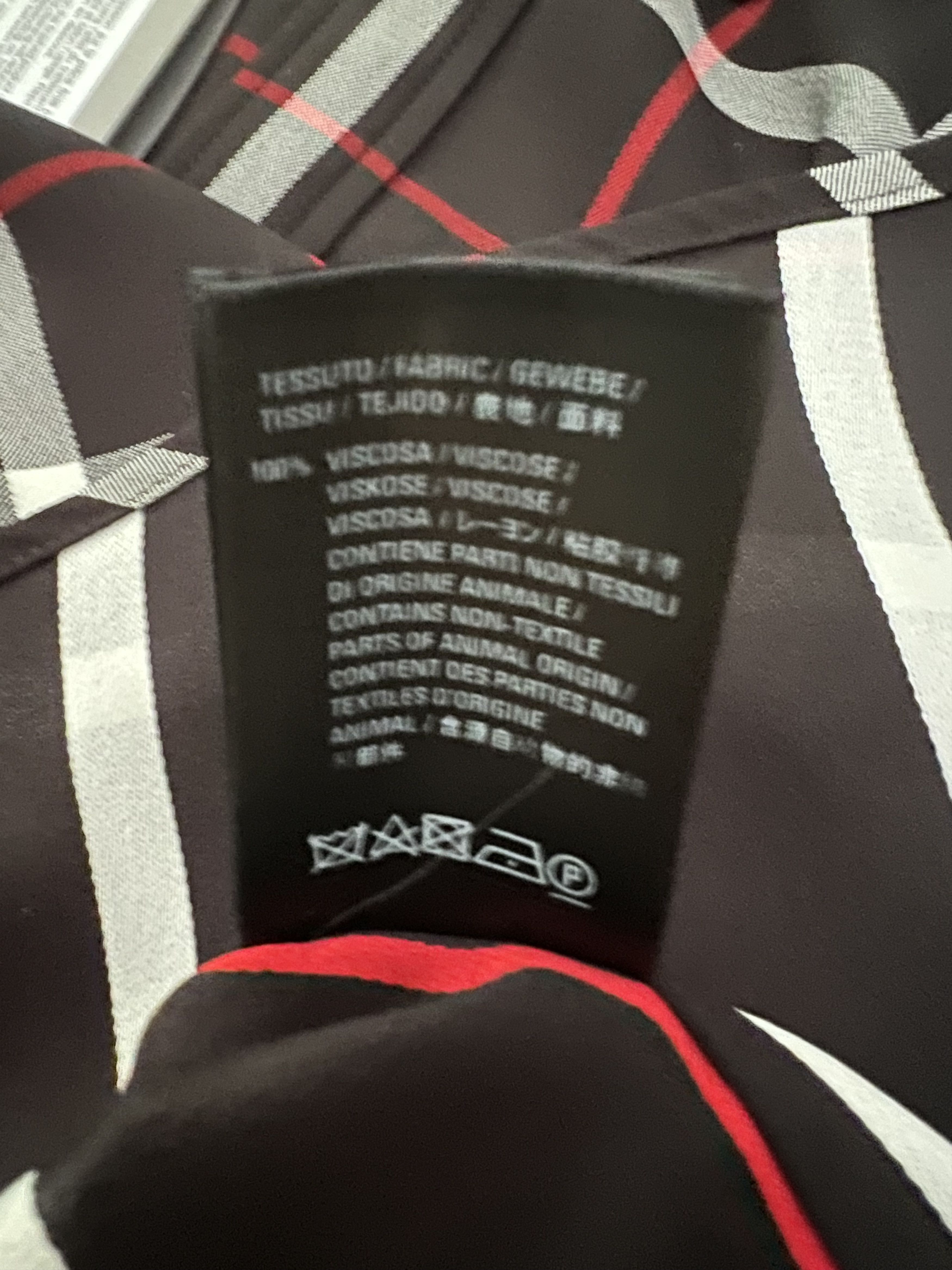 Balenciaga Balenciaga Oversize Logo Print Check Shirt Size US S / EU 44-46 / 1 - 15 Thumbnail