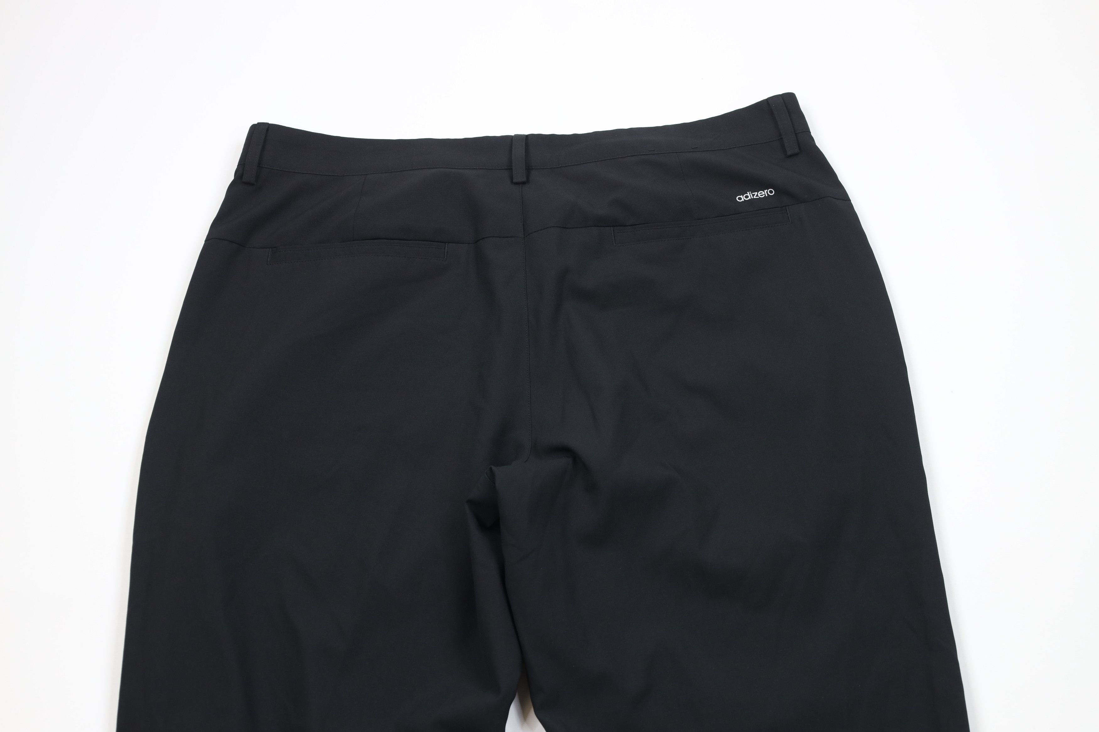 Adidas Vintage Y2K Adidas Golf Wide Leg Golfing Chino Pants Black Size US 36 / EU 52 - 9 Thumbnail