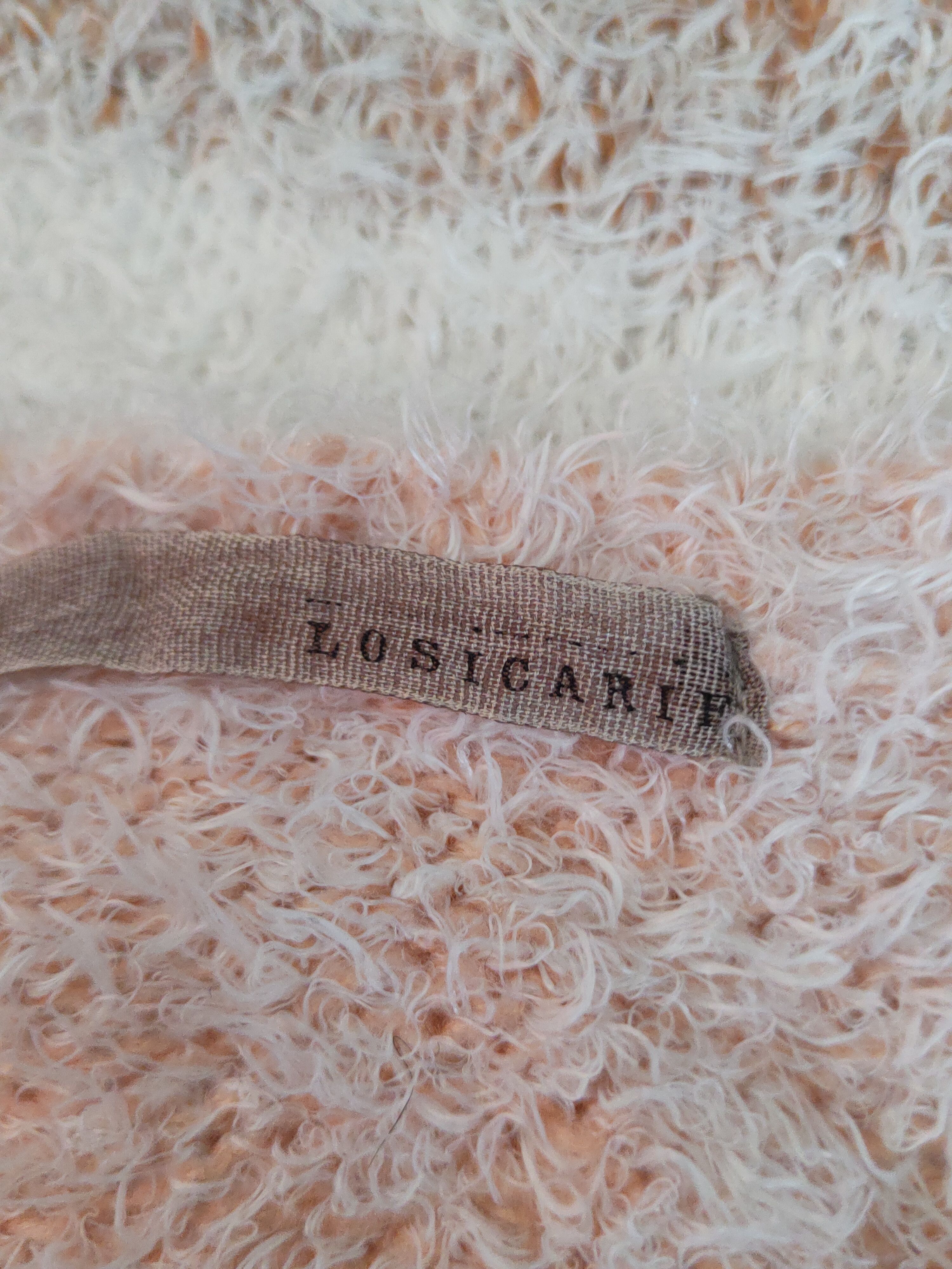 Japanese Brand × Vintage Losicarie Orange Brown Fur Mohair Knitwear #S1960 Size S / US 4 / IT 40 - 12 Thumbnail
