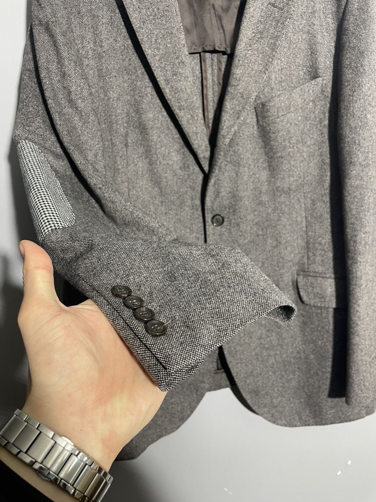 Hackett Hackett London Wool and Cashmere men’s blazer Size 44R - 4 Thumbnail