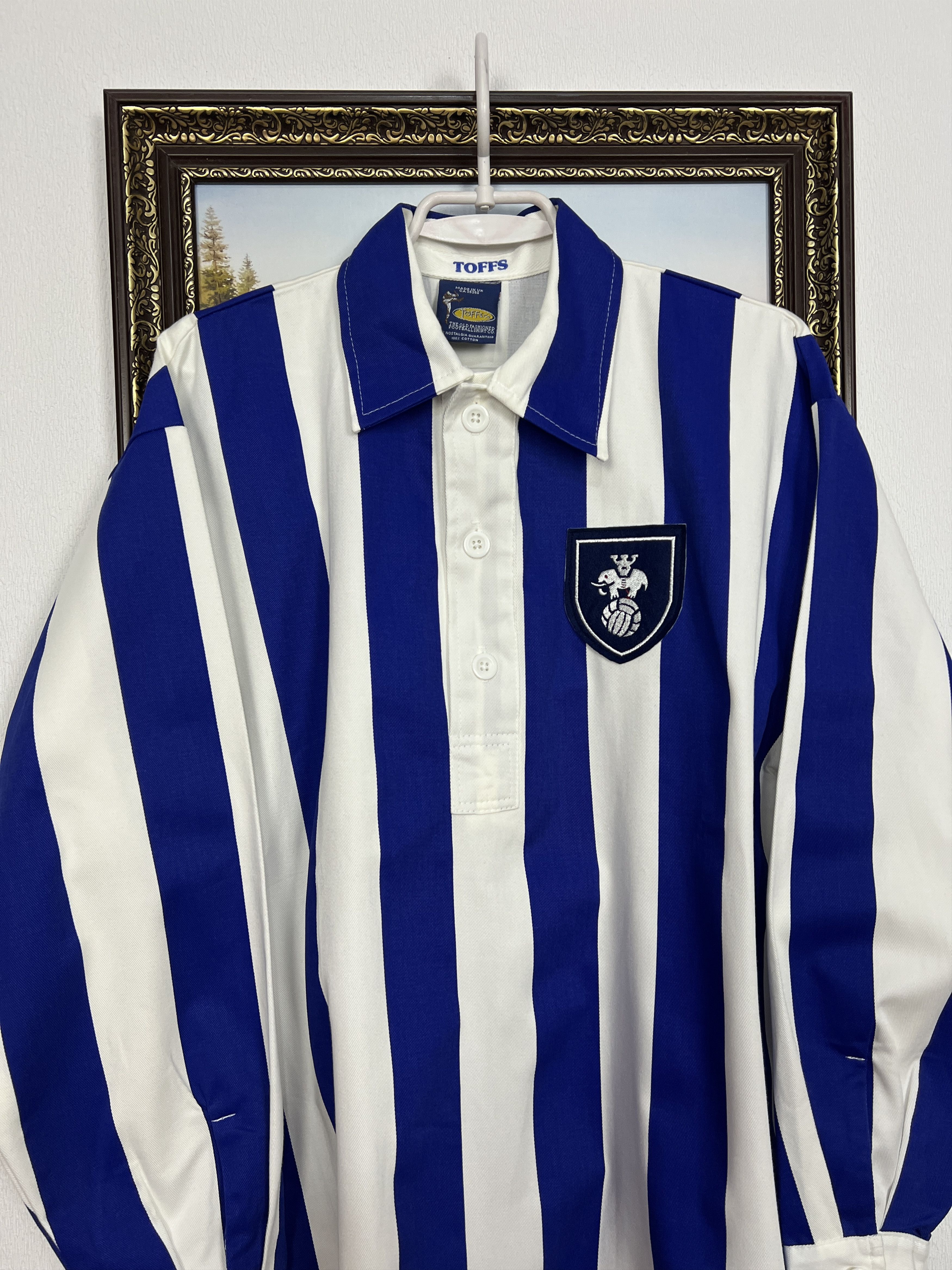 Toffs Coventry City Retro Replicas football shirt Jersey Trikot Size US M / EU 48-50 / 2 - 2 Thumbnail