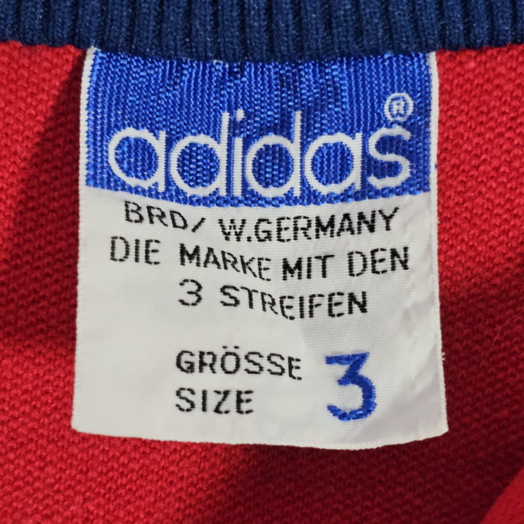 Adidas × Vintage Adidas Vintage 60s West Germany Red Track Jacket Size US XS / EU 42 / 0 - 6 Thumbnail