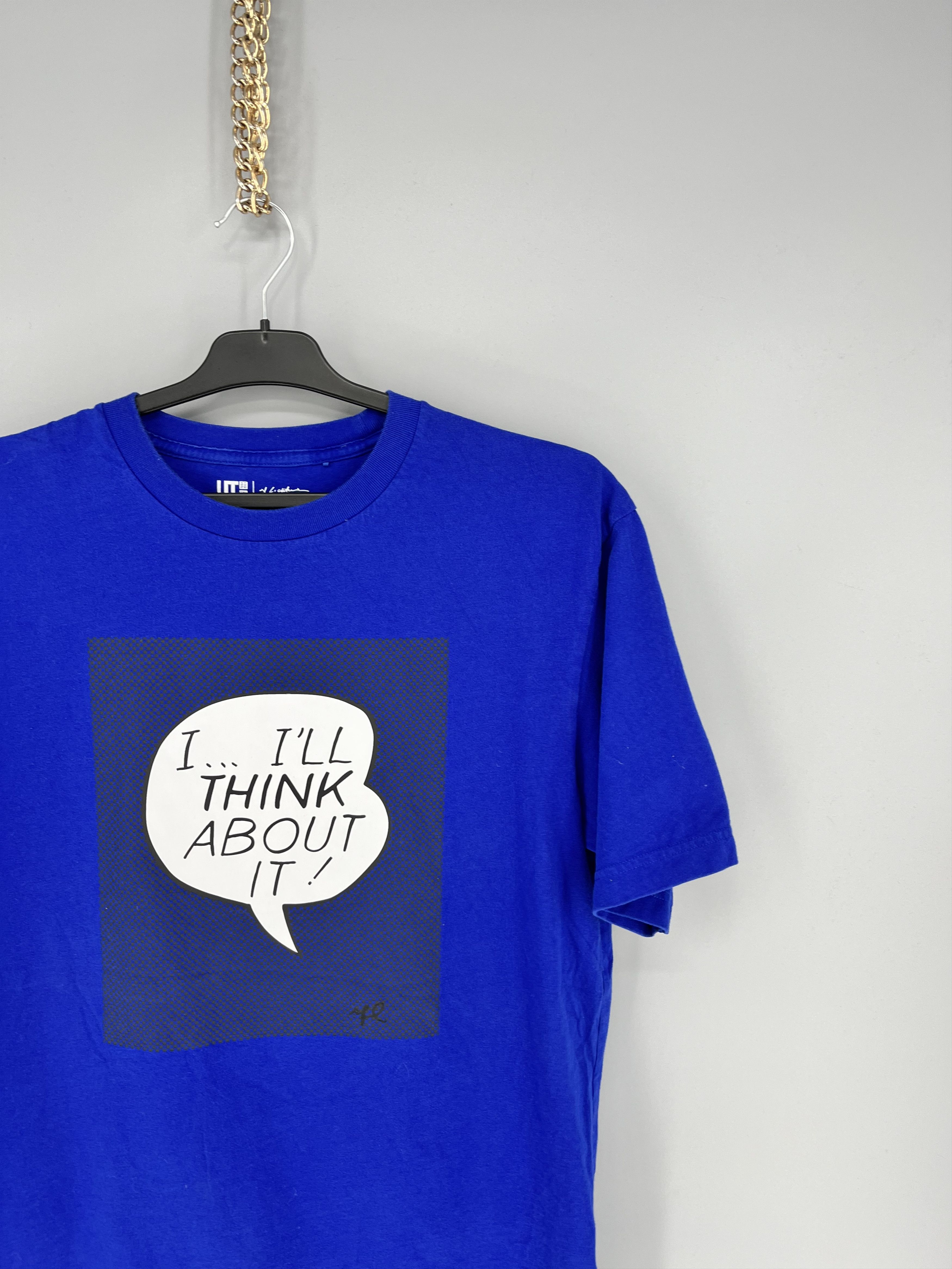 Uniqlo Uniqlo Roy Liechtenstein Mens/Boys I...I'll think about it Size US S / EU 44-46 / 1 - 5 Thumbnail