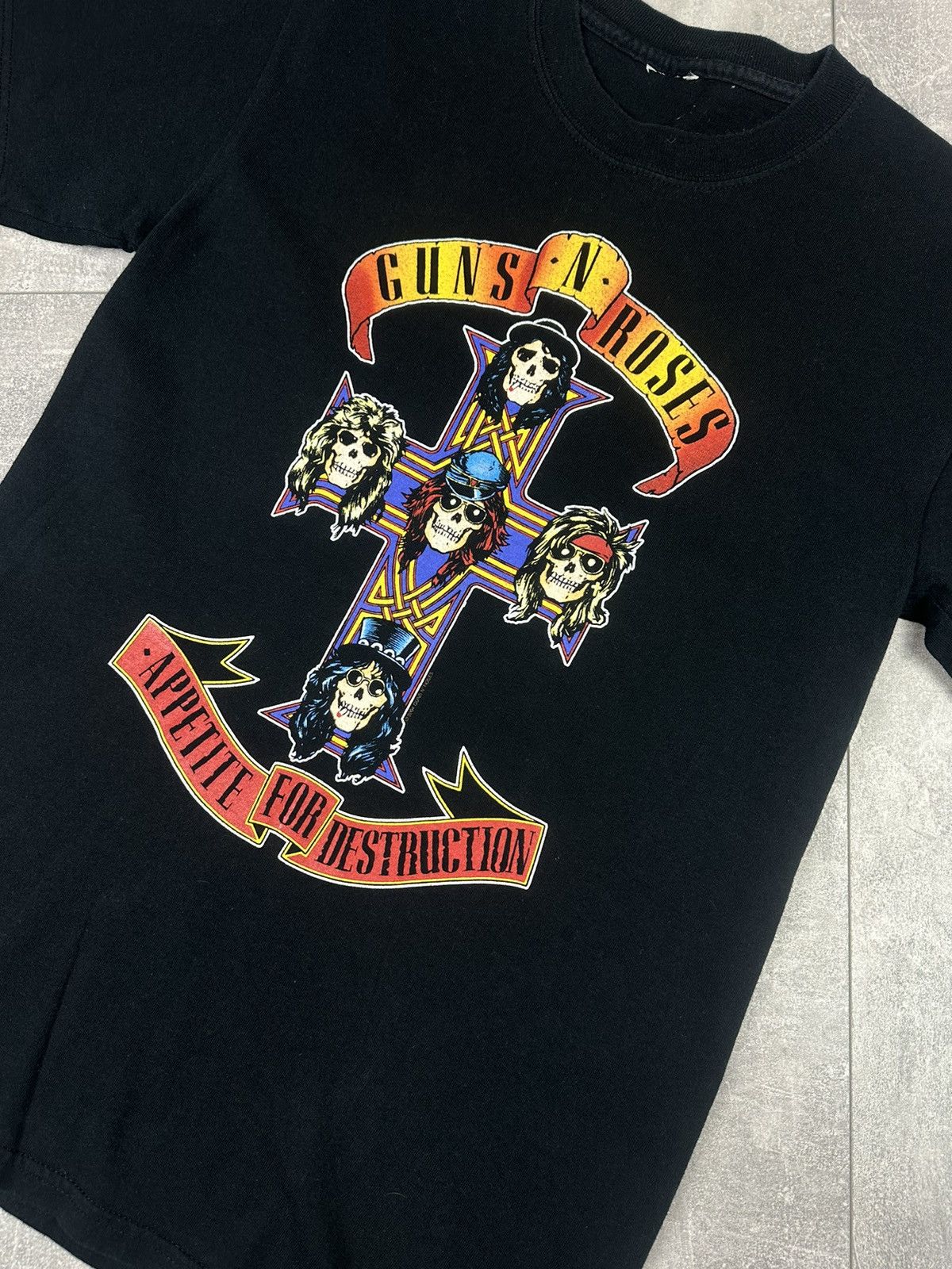 Gildan Guns N Roses 2004 Appetite For Destruction T-Shirt Size US S / EU 44-46 / 1 - 2 Thumbnail