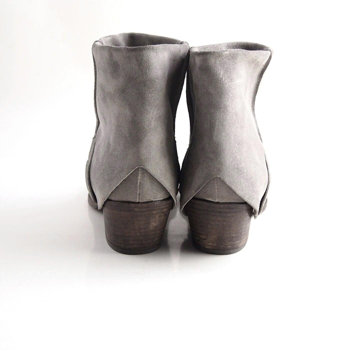 Other Elena Iachi Western Boots Gray Suede US 39 EU 9 $520 Size US 9 / IT 39 - 5 Thumbnail