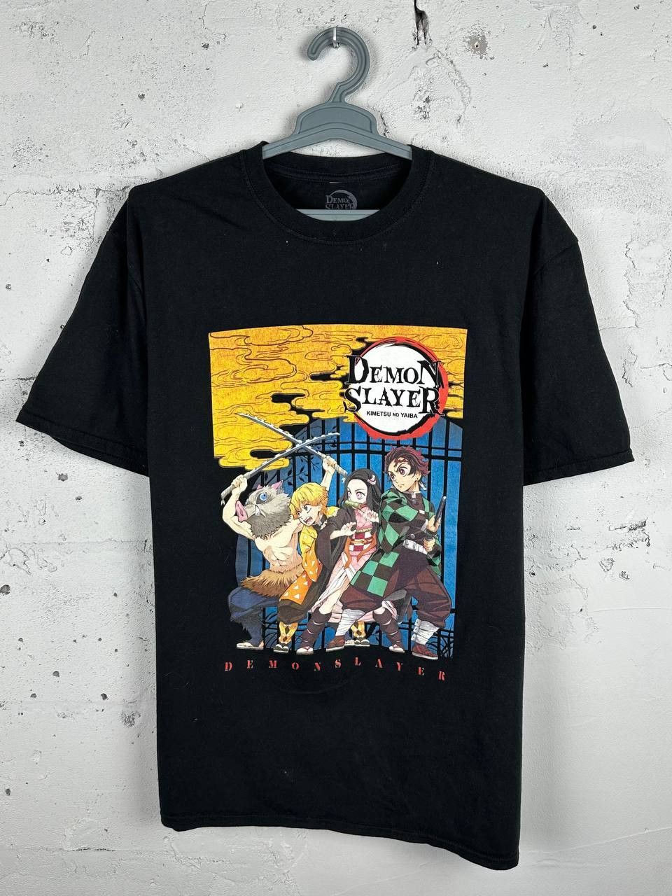 Anime × Japanese Brand × Vintage Demon Slayer Manga Cover Anime T-shirt Black Size US XL / EU 56 / 4 - 2 Thumbnail