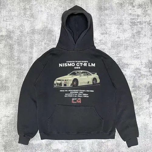 Hypebeast × Japanese Brand Hoodie Black Vintage Car Print Hoodie Size US L / EU 52-54 / 3 - 1 Thumbnail