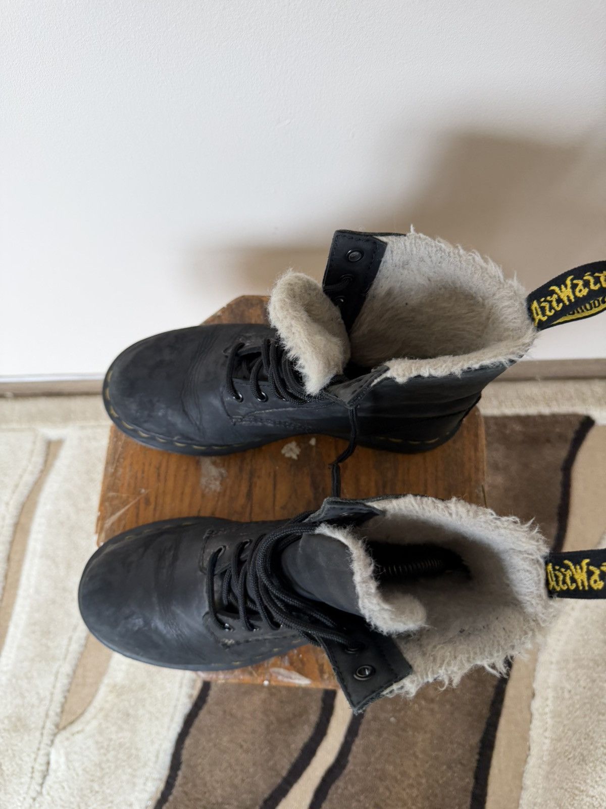 Dr. Martens D.r Martens Black Leather Luxury Y2K Boots Size US 6 / IT 36 - 7 Thumbnail