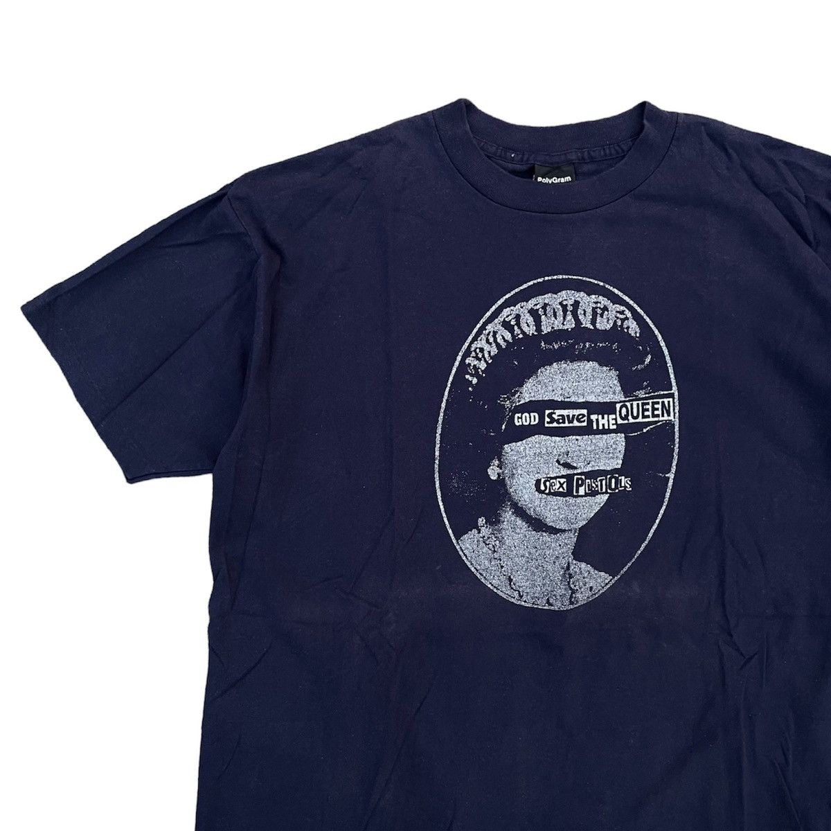 Band Tees × Vintage Vintage 90s Sex Pistols ‘God Save The Quenn’ tees Size US L / EU 52-54 / 3 - 3 Thumbnail