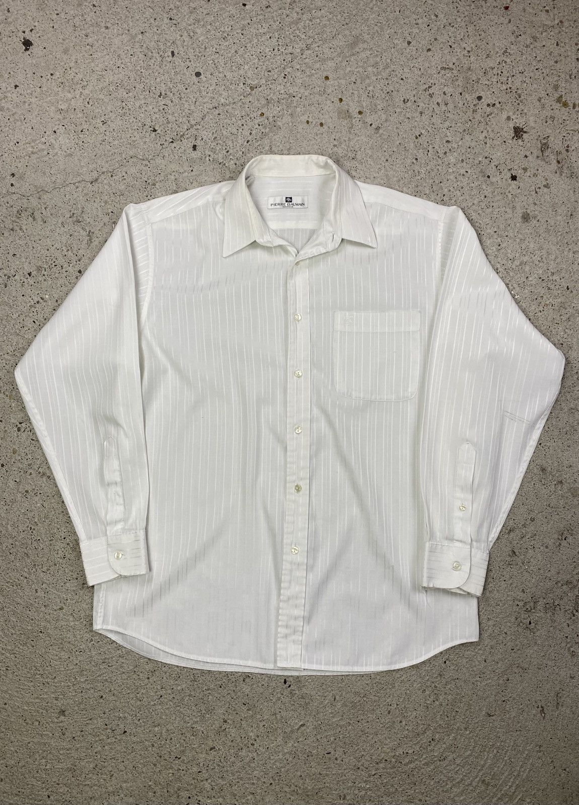Pierre Balmain Pierre balmain monsieur shirt white classy old money Size US XL / EU 56 / 4 - 1 Thumbnail