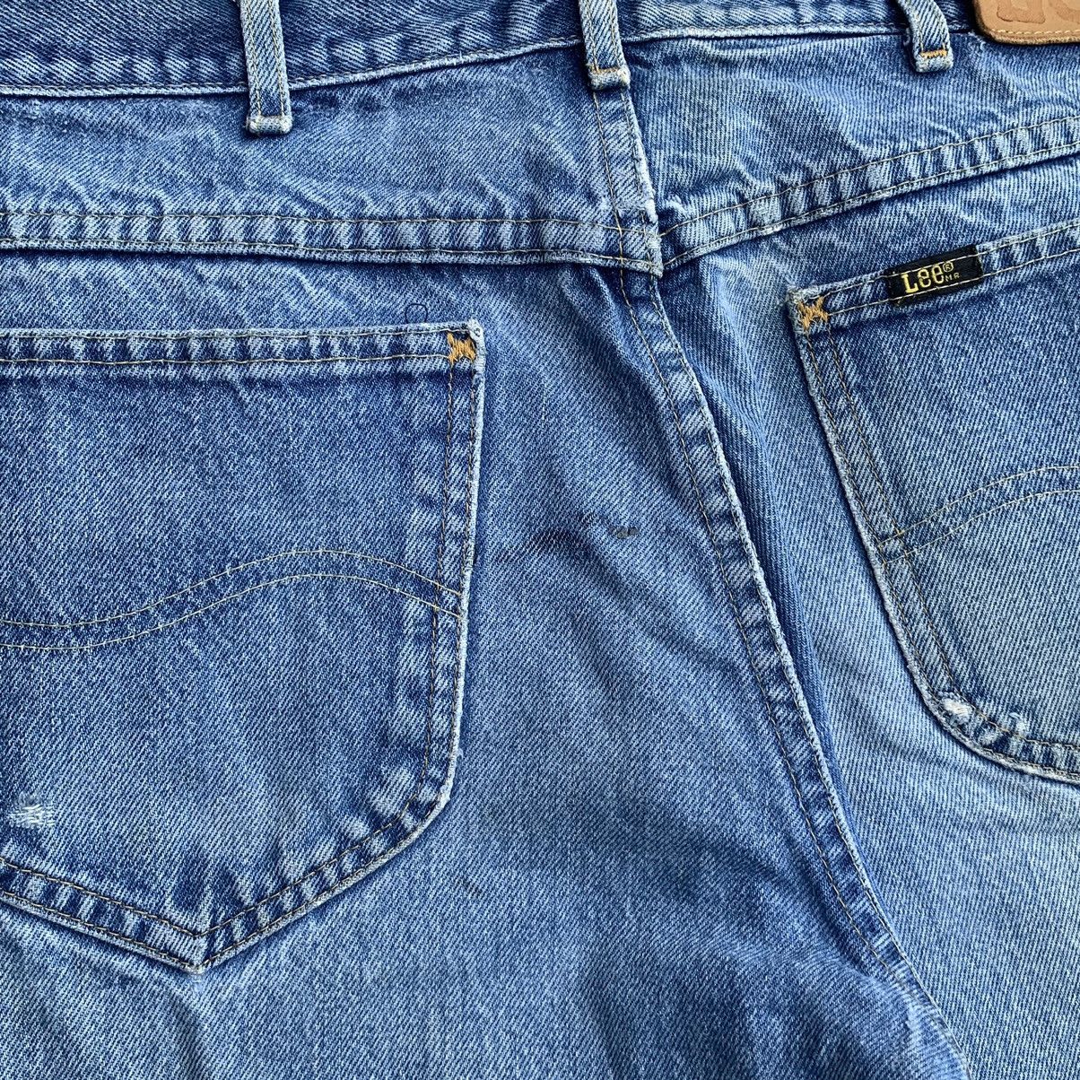 Lee Vintage 90s Lee USA Straight Leg Distressed Jeans W30X30 Size US 30 / EU 46 - 13 Thumbnail