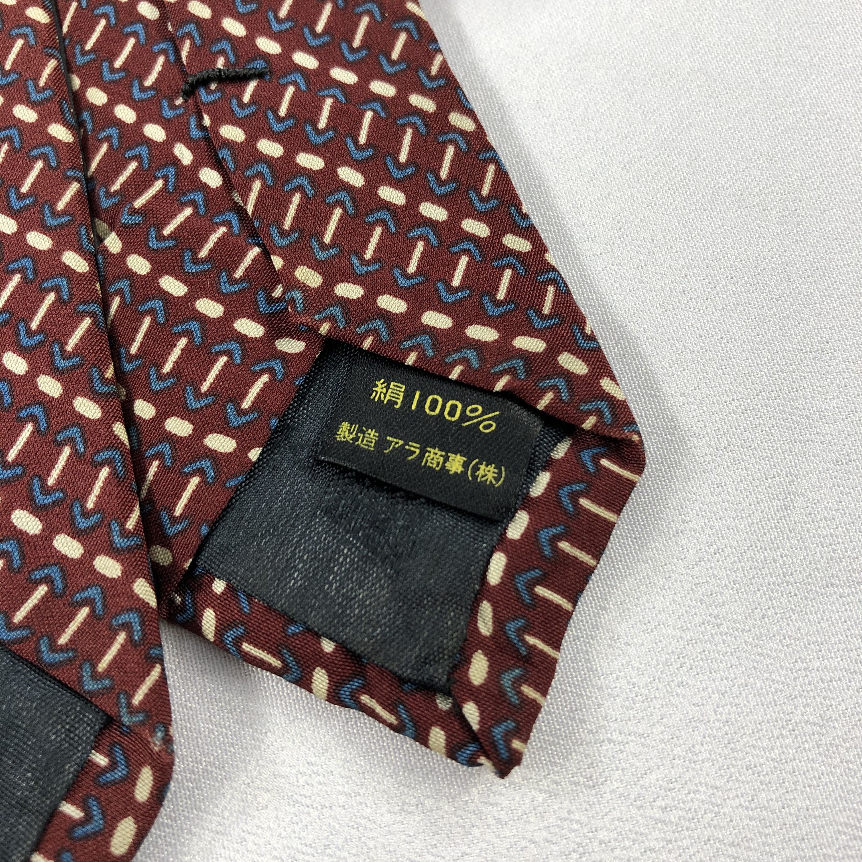 Pierre Balmain × Vintage Pierre Balmain Silk Neck Ties T94 Size ONE SIZE - 6 Thumbnail