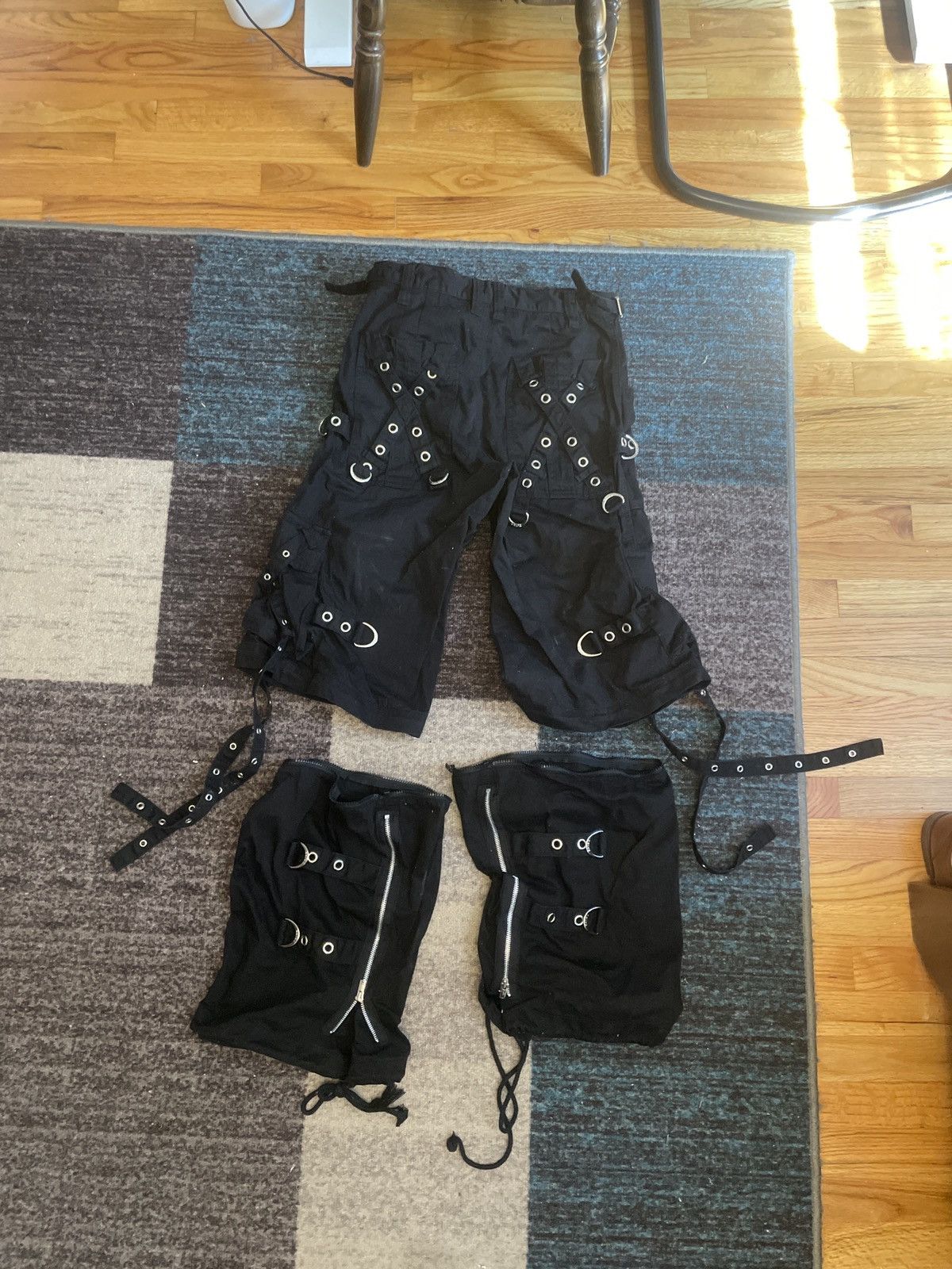 Tripp NYC Tripp NYC Raver Pants Black Size 26" / US 2 / IT 38 - 2 Thumbnail