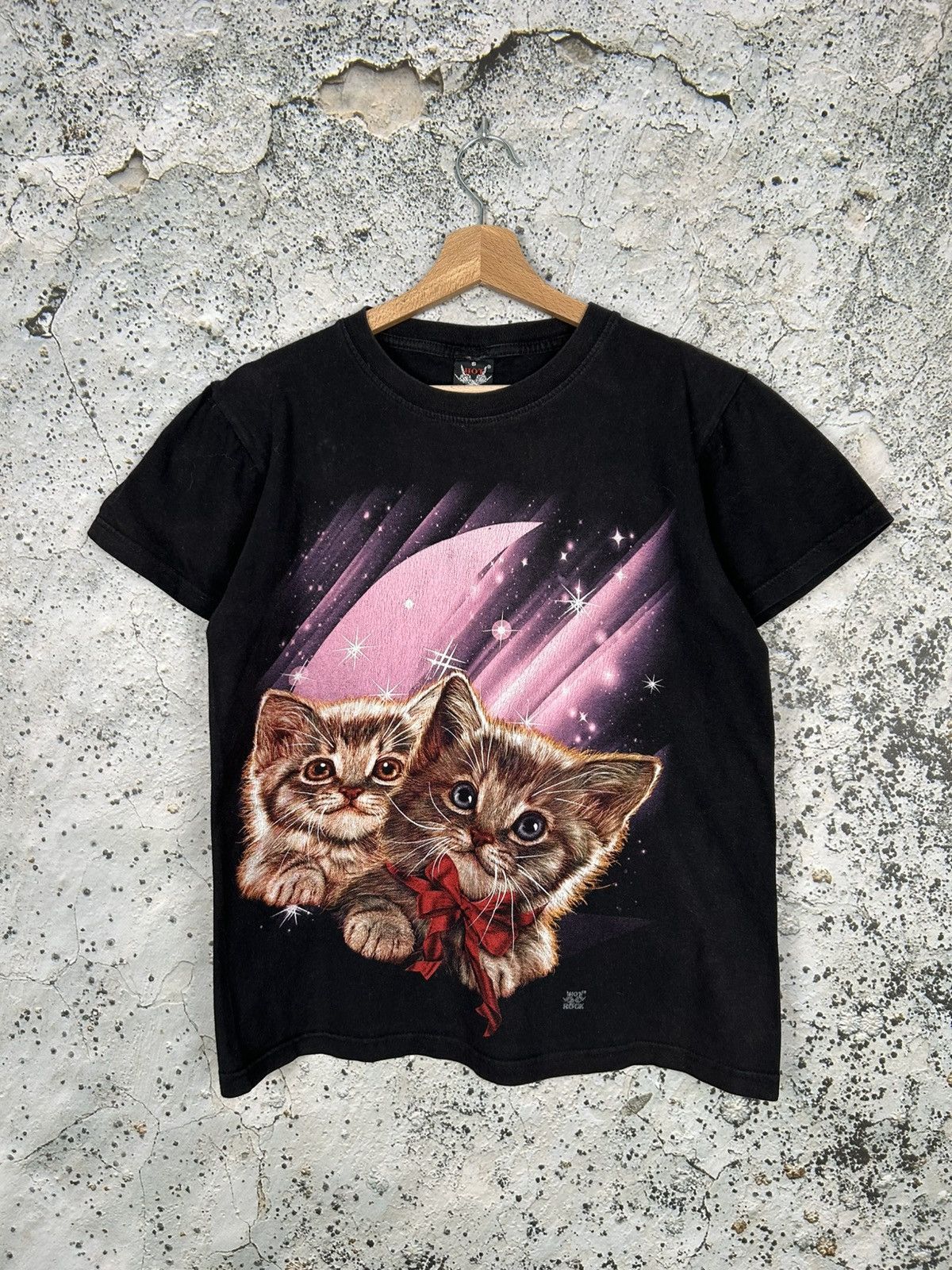 Vintage Vintage Cats Animal Graphic Tee 90s Grunge Rock Punk Size US S / EU 44-46 / 1 - 1 Thumbnail