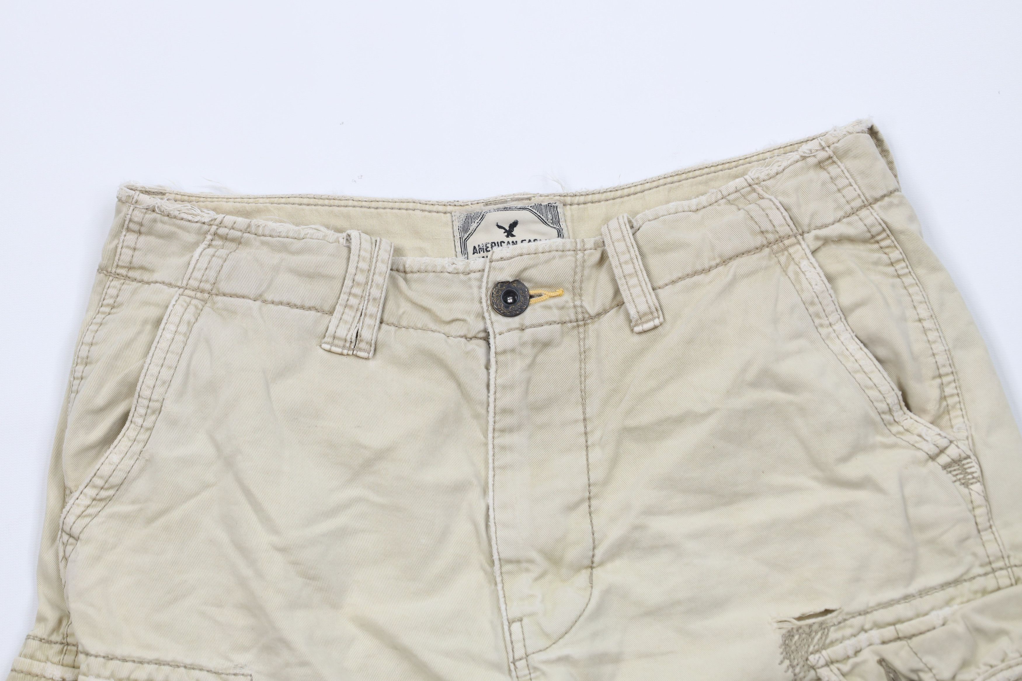 American Eagle Outfitters Vintage Y2K American Eagle Outfitters Cargo Shorts Size US 30 / EU 46 - 2 Thumbnail