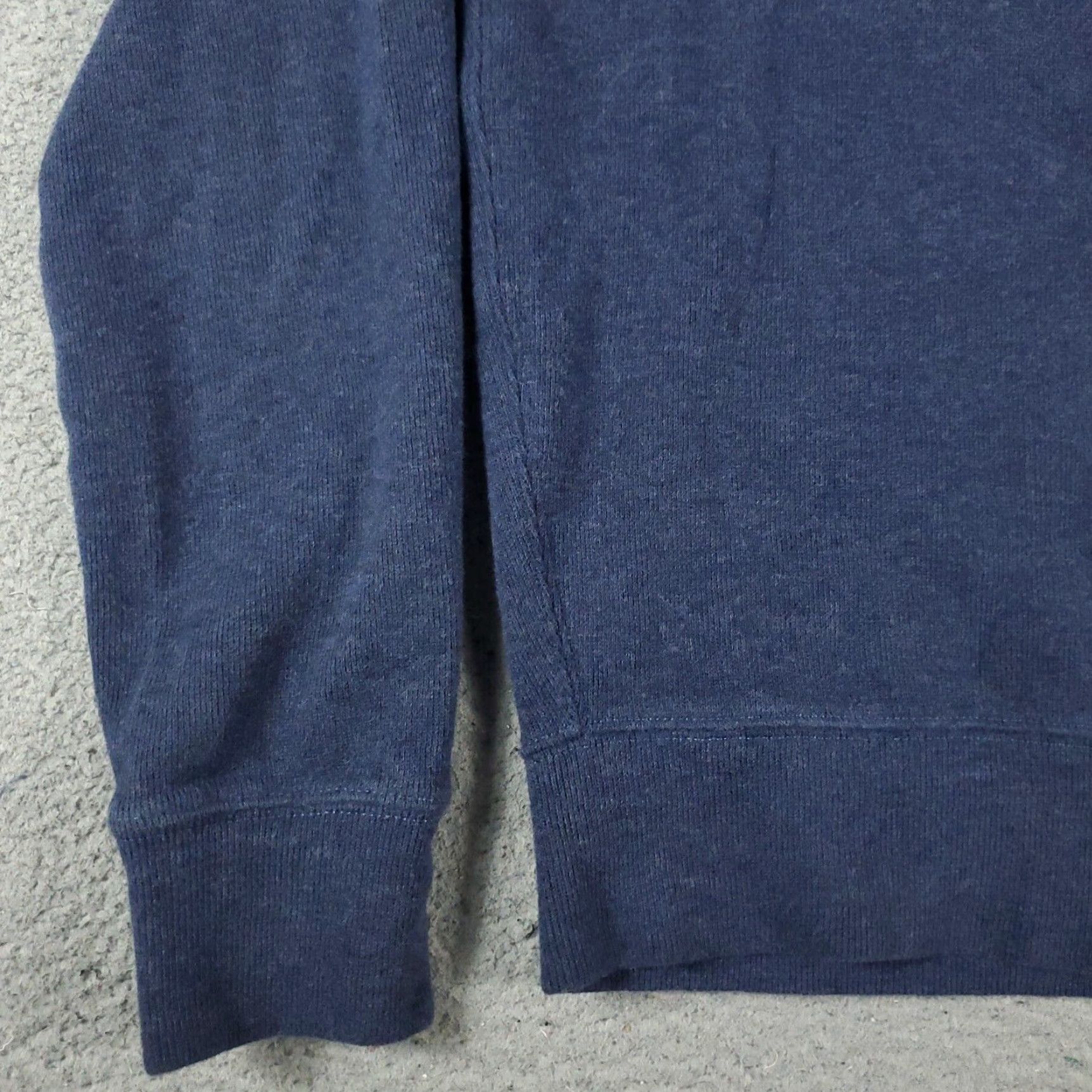 Ralph Lauren Ralph Lauren Mens Blue Pullover Sweater Small Pony Logo Collar Cotton Long Sleeve Business Casual Size US S / EU 44-46 / 1 - 4 Thumbnail