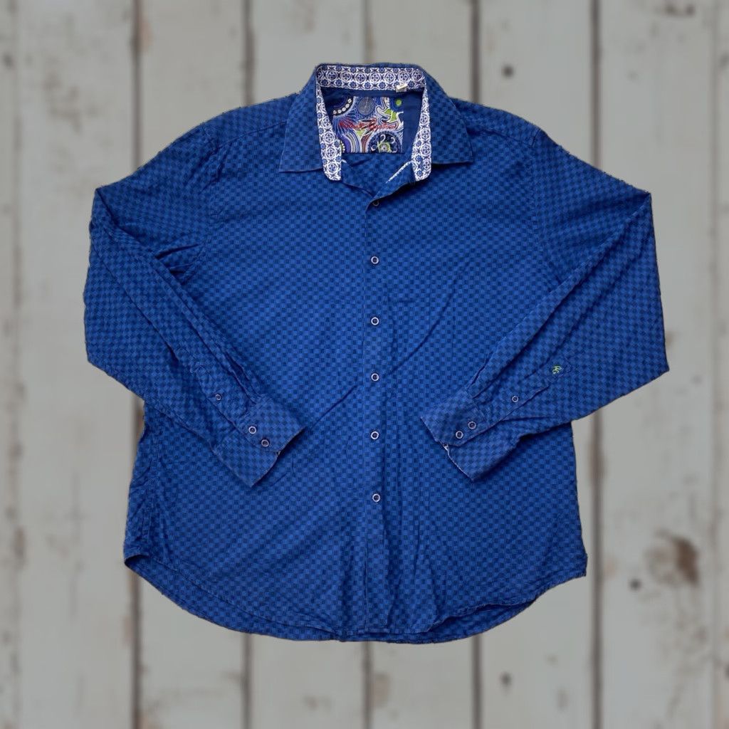 Robert Graham Robert Graham Men’s 2XL Long Sleeve Button Up Shirt Size US XXL / EU 58 / 5 - 1 Thumbnail