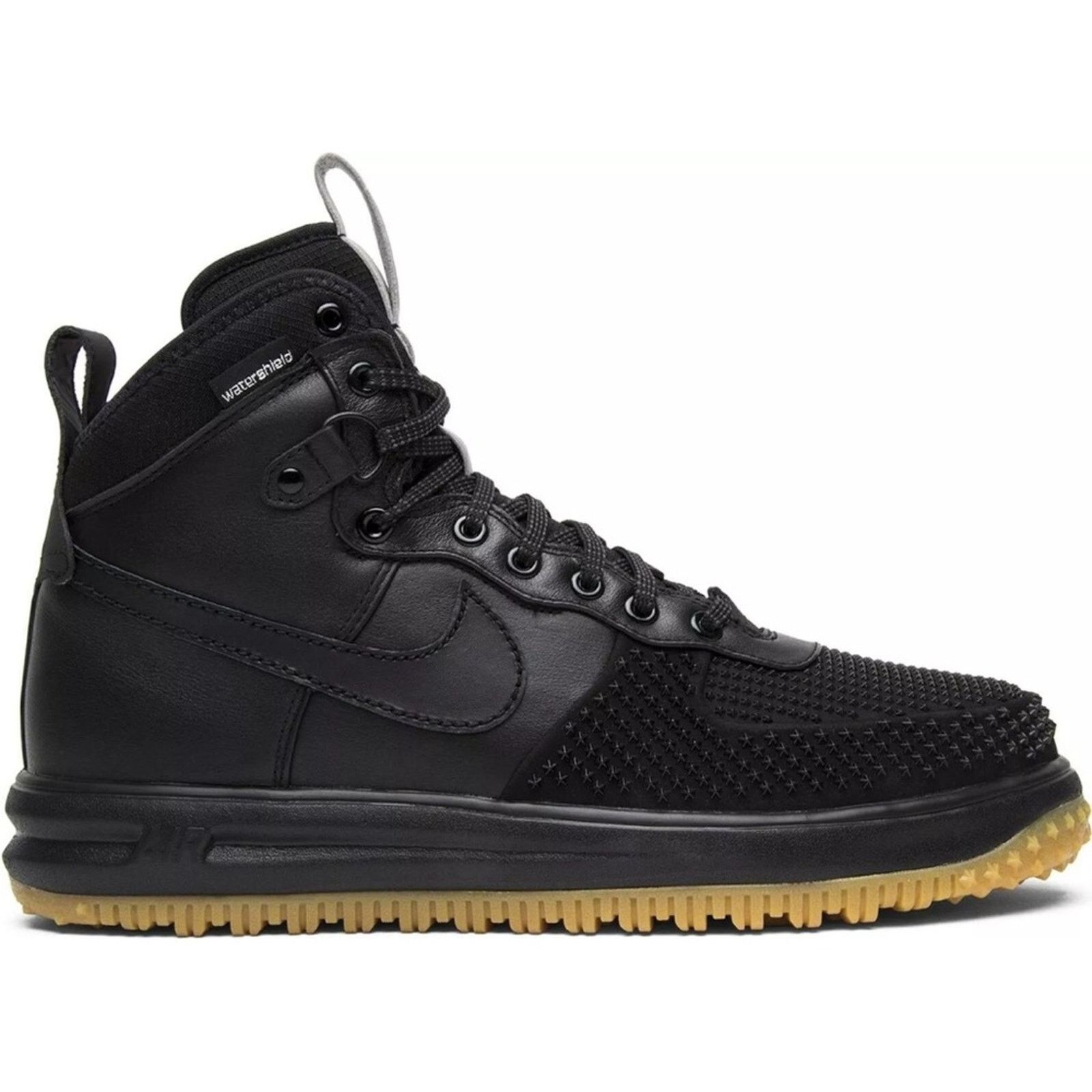 Nike Nike Lunar Force 1 Duckboot Black Boots Waterproof Mens NWOB Size US 9 / EU 42 - 2 Thumbnail