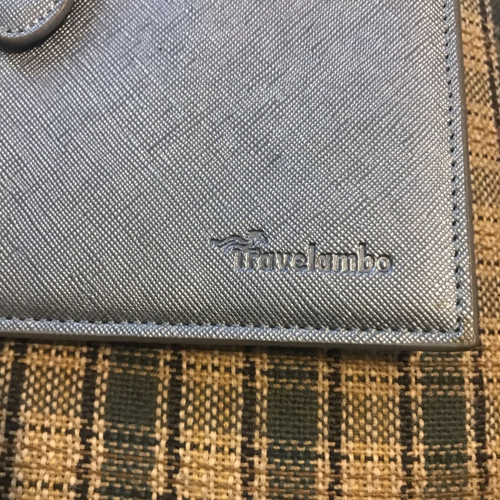 Vintage Travelambo Women's Wallet RFID Blocking Bifold Multi Card Case Wallet Blue Size ONE SIZE - 2 Thumbnail