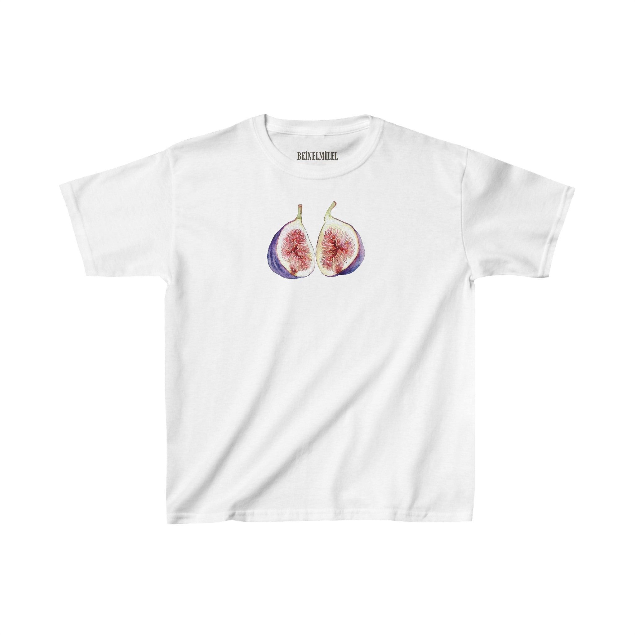 Designer Cute Figs - Print Baby Tee Size M / US 6-8 / IT 42-44 - 1 Thumbnail