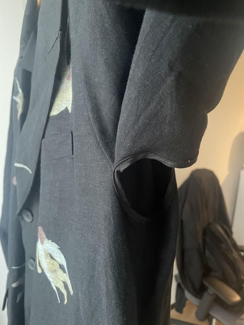 Yohji Yamamoto POUR HOMME 24ss Double Front Angel Jacket Size US L / EU 52-54 / 3 - 7 Thumbnail