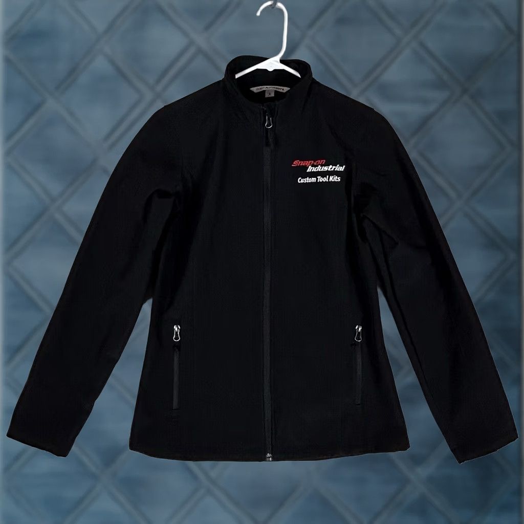 Port Authority Port Authority Jacket Womens Small Zip Up Fleece Lined Hooded All Seasons Short Sleeve Long Sleeve Rain Coat USA Logo Size S / US 4 / IT 40 - 1 Thumbnail