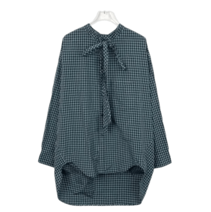 Balenciaga Balenciaga Casual Checkered Long Sleeve Shirt Size US XXS / EU 40 - 1 Thumbnail