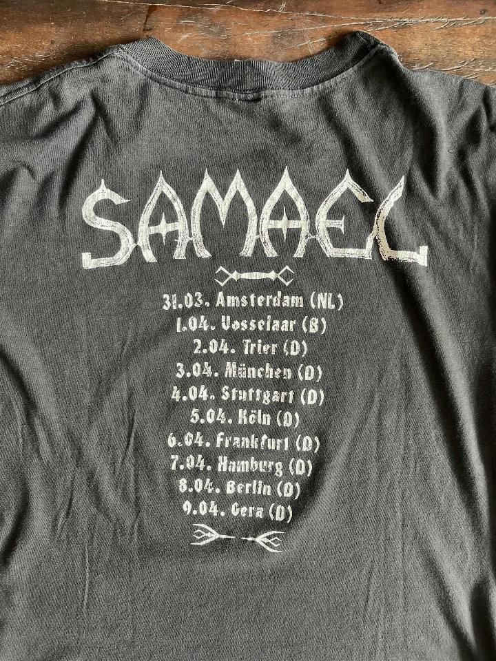 Band Tees OG Vintage 90s Samael Europe Tour Shirt Size US L / EU 52-54 / 3 - 3 Thumbnail