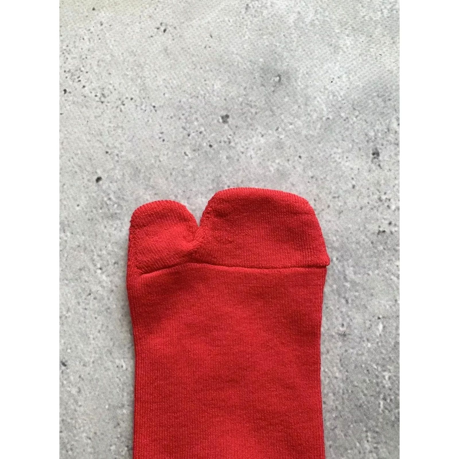 Maison Margiela MAISON MARGIELA x REEBOK TABI SOCKS RED Socks MEN One Size Size ONE SIZE - 6 Thumbnail
