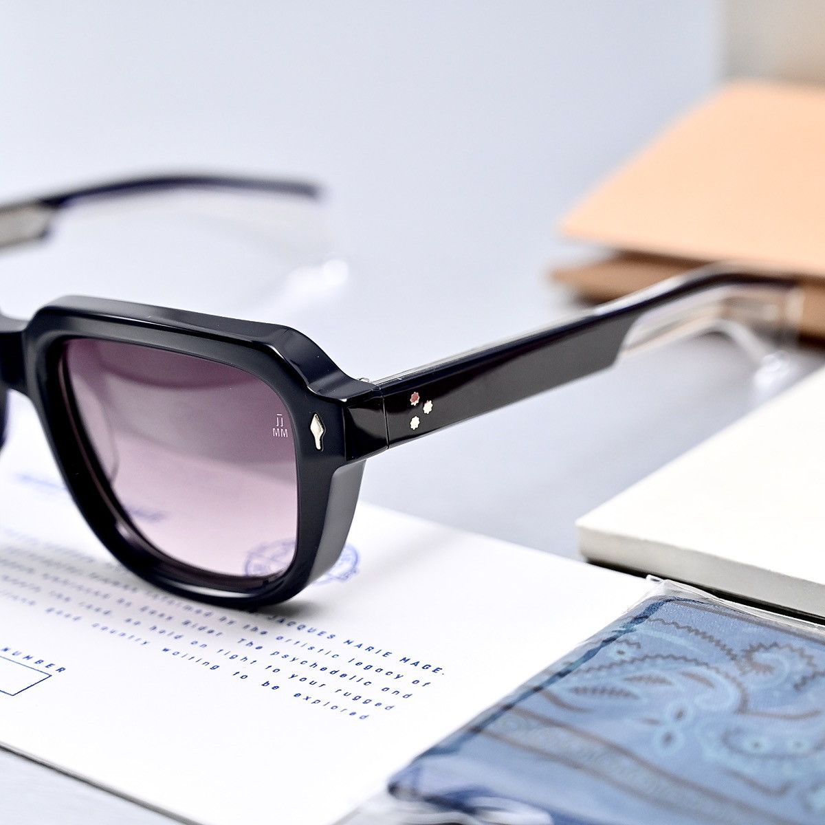 Jacques Marie Mage JACQUES MARIE MAGE TAOS SKYE SUNGLASSES Size ONE SIZE - 15 Thumbnail