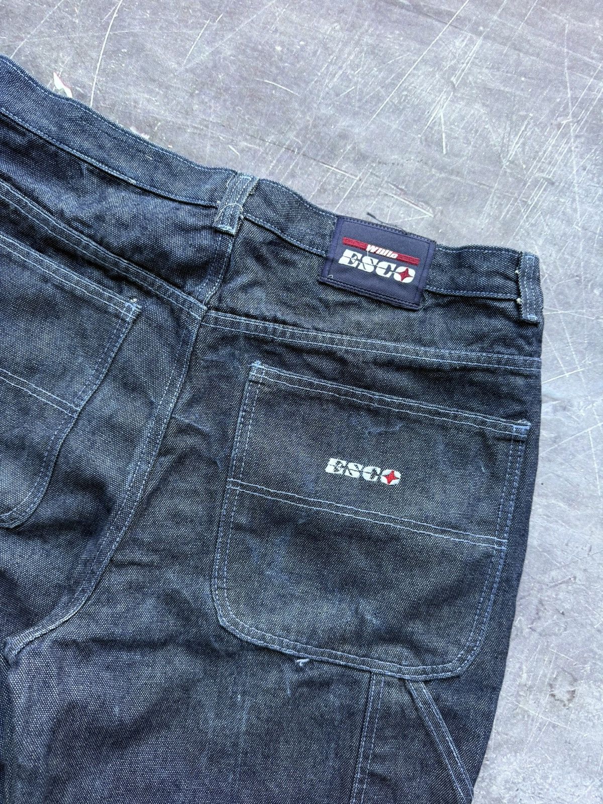 Vintage Vintage Y2K Willie Esco Carpenter Denim Jeans (40X32) Size US 40 / EU 56 - 5 Thumbnail