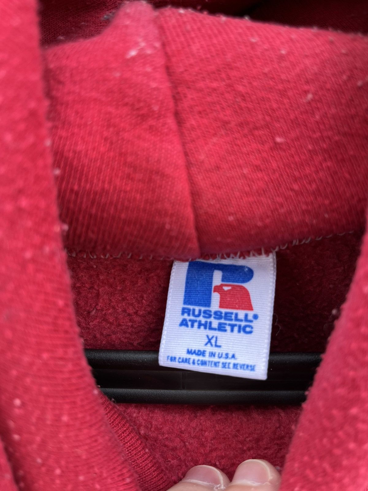 Russell Athletic vintage 90s russell athletic hoodie Size US XL / EU 56 / 4 - 3 Thumbnail