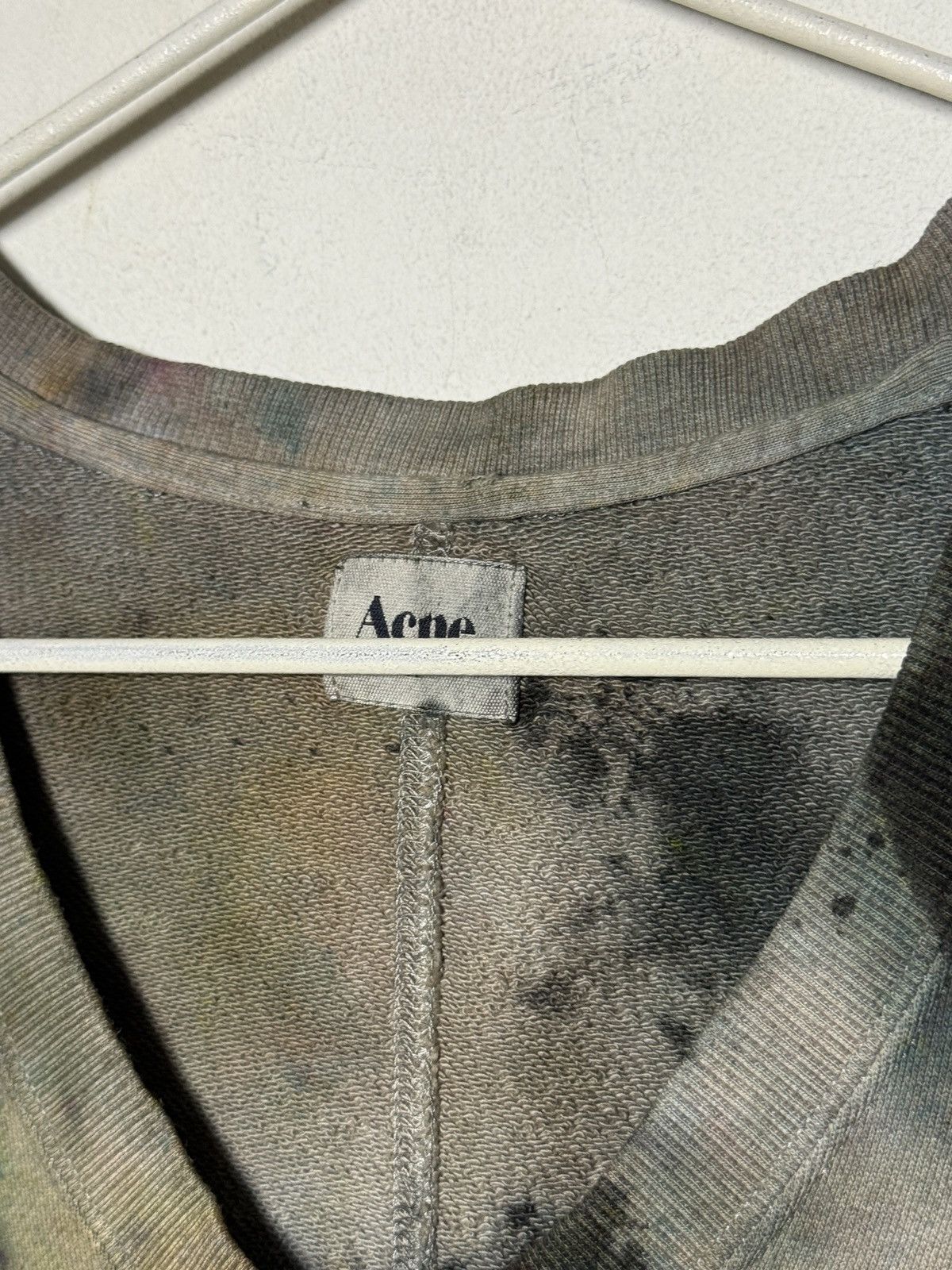 Acne Studios acne studios crop tie dye sweatshirt 1/1 Size US M / EU 48-50 / 2 - 5 Thumbnail