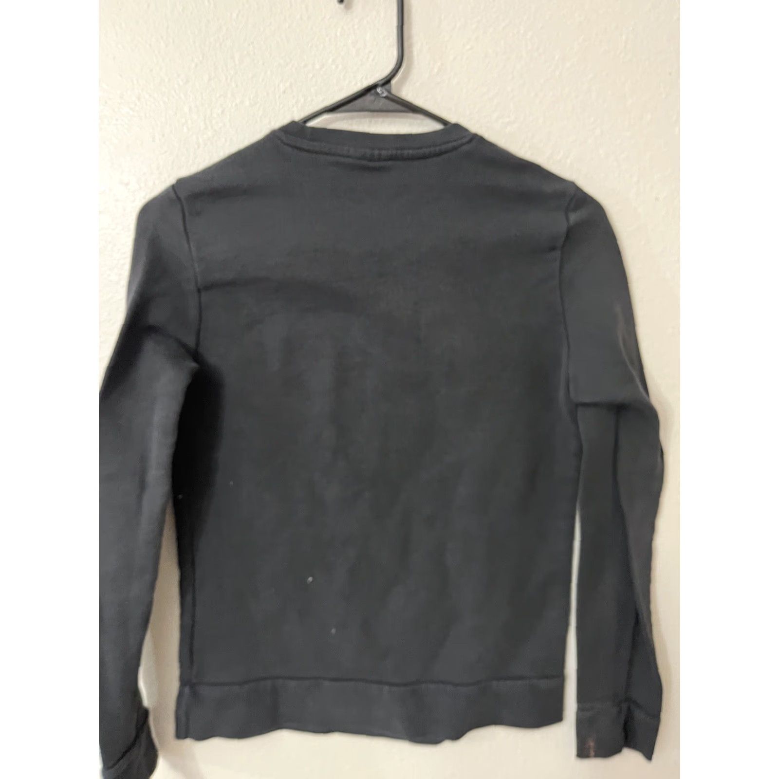 Adidas Adidas Sweatshirt Size Small Women’s Black Logo Pullover Knit Cotton Fleece Crew Neck Long Sleeve Regular Size S / US 4 / IT 40 - 3 Thumbnail