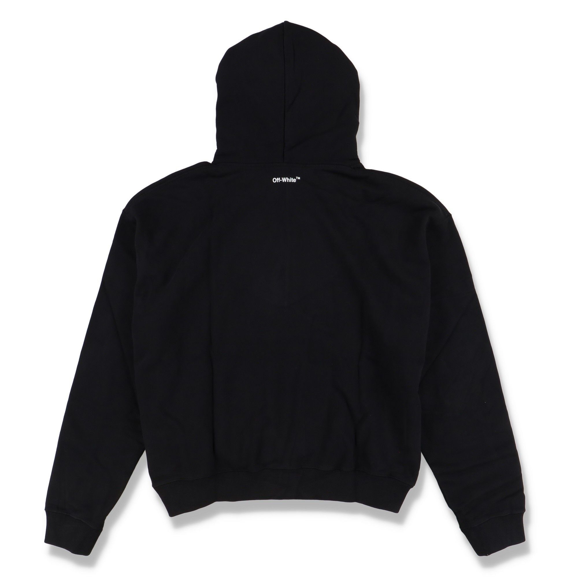 Off-White Black Mona Lisa Logo Oversized Hoodie Size US XL / EU 56 / 4 - 6 Thumbnail
