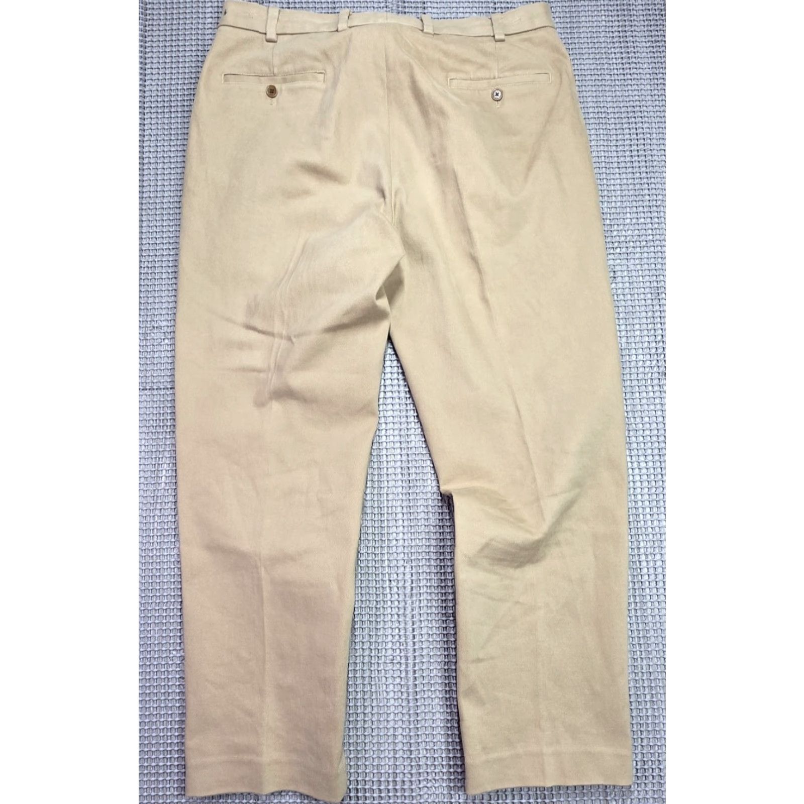 Brooks Brothers Brooks Brothers Clark Heavy Twill Beige Pants 36x30 Lined Thick Stretch Trousers Size US 36 / EU 52 - 4 Thumbnail