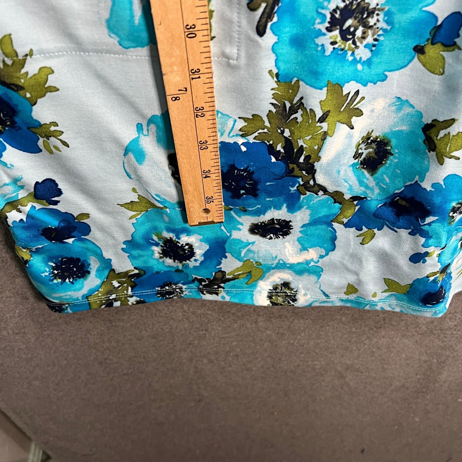 Other Isaac Mizrahi Live! Regular Printed Ponte Shift Dress Size XL / US 12-14 / IT 48-50 - 6 Thumbnail
