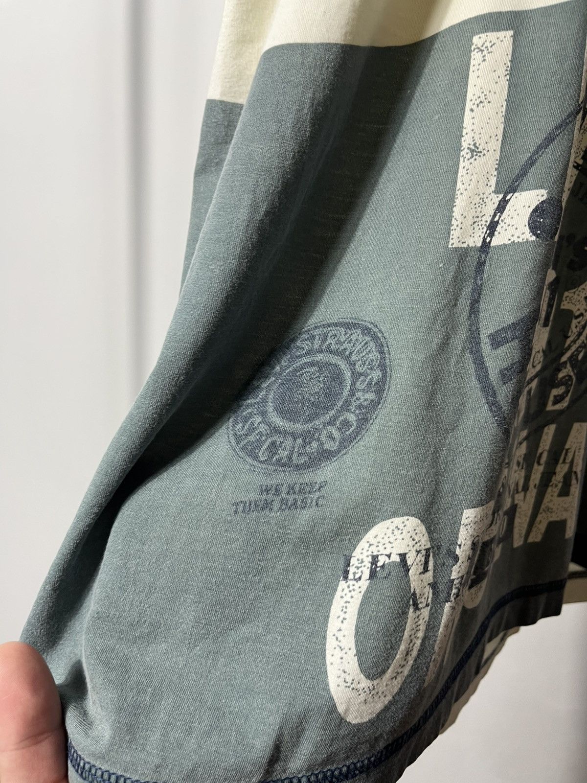 Levi's × Vintage Vintage Levi’s Heavy Used T-shirt 90s Western Wear USA L Size US L / EU 52-54 / 3 - 5 Thumbnail