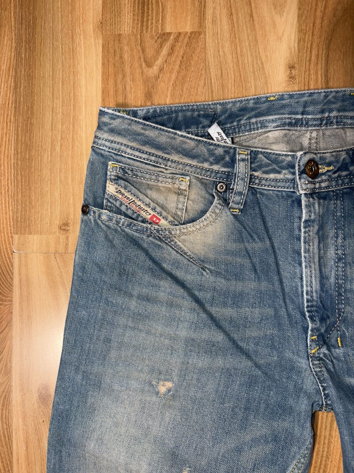 Diesel Diesel Shioner 0822C SlimSkinny Made in Italy Archive3D Wash Size US 29 - 6 Thumbnail