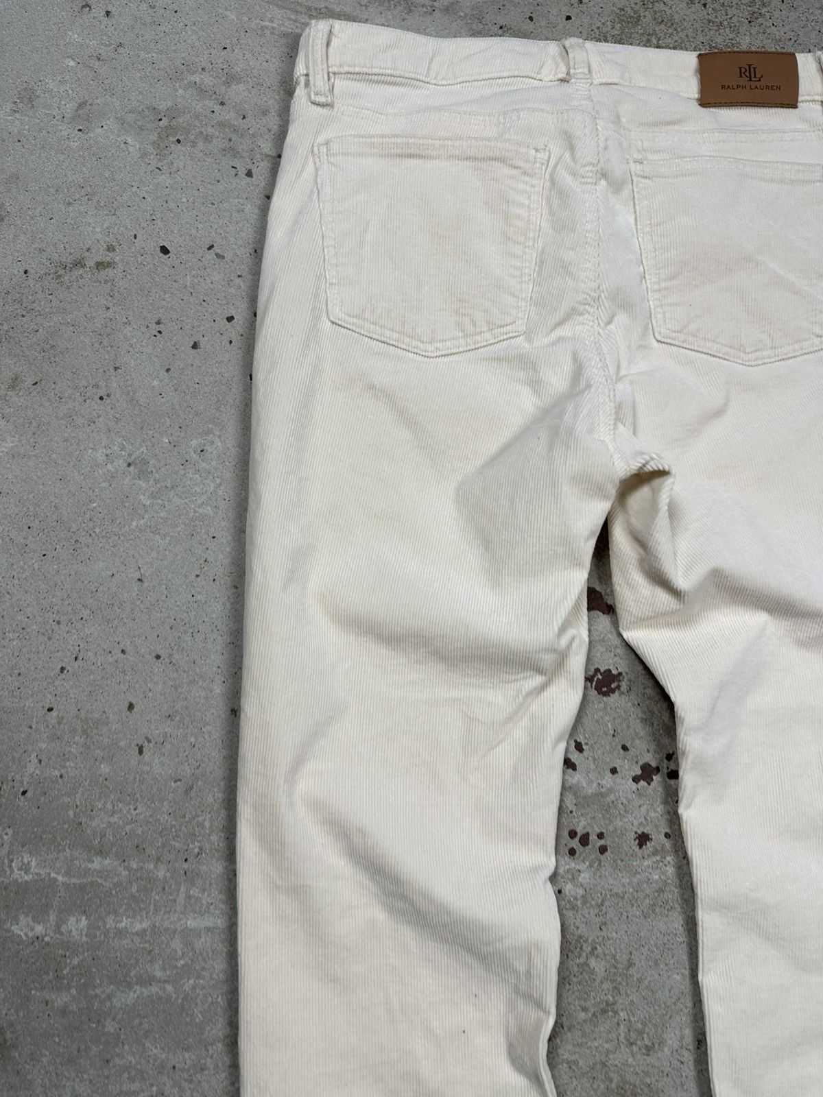 Lauren Ralph Lauren Lauren Ralph Lauren Cream Corduroy Pants Size 30" / US 8 / IT 44 - 14 Thumbnail