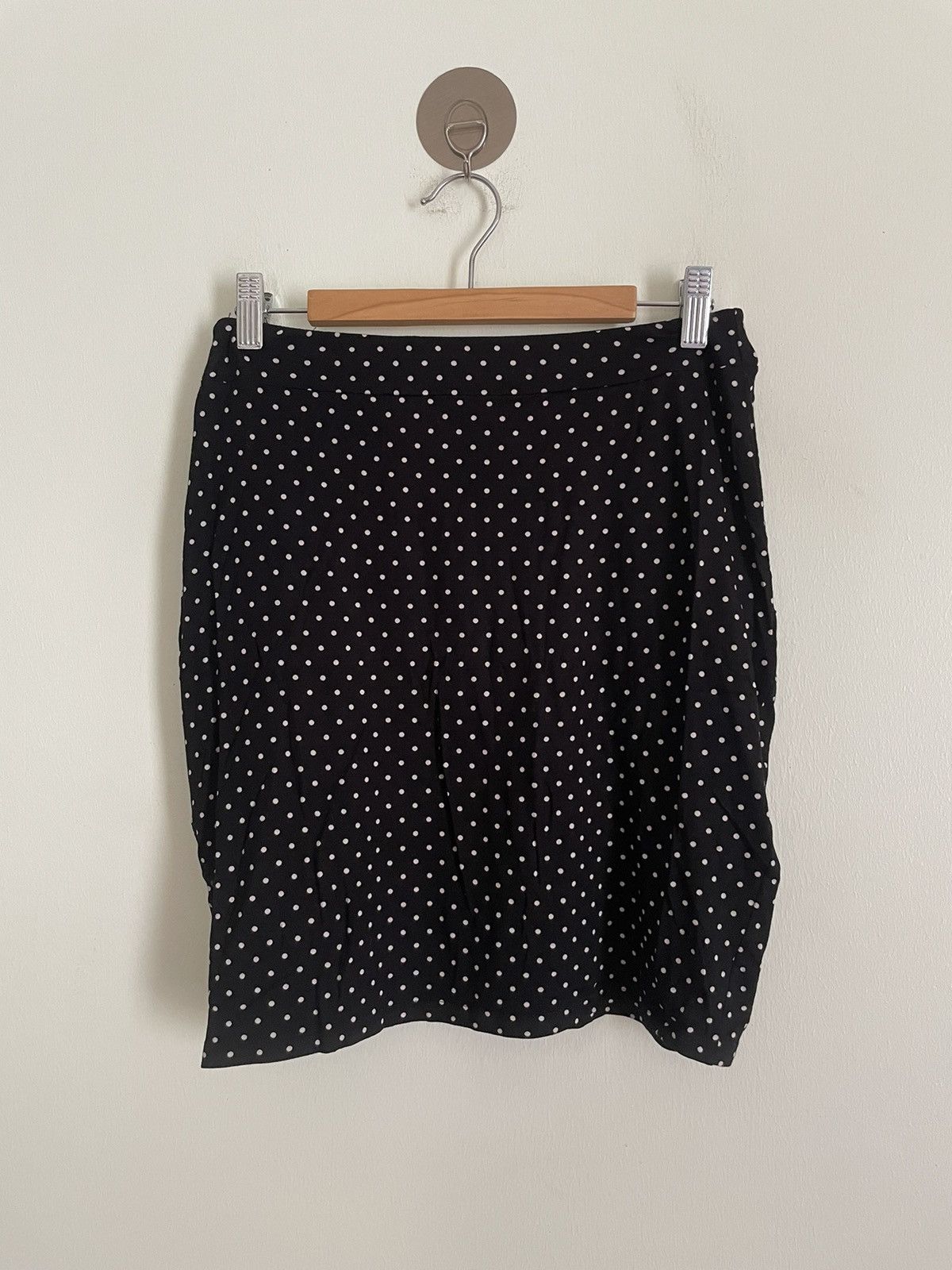 agnes b. Agnes B. Mini Skirt Polkadot Size 27" / US 4 / IT 40 - 2 Thumbnail
