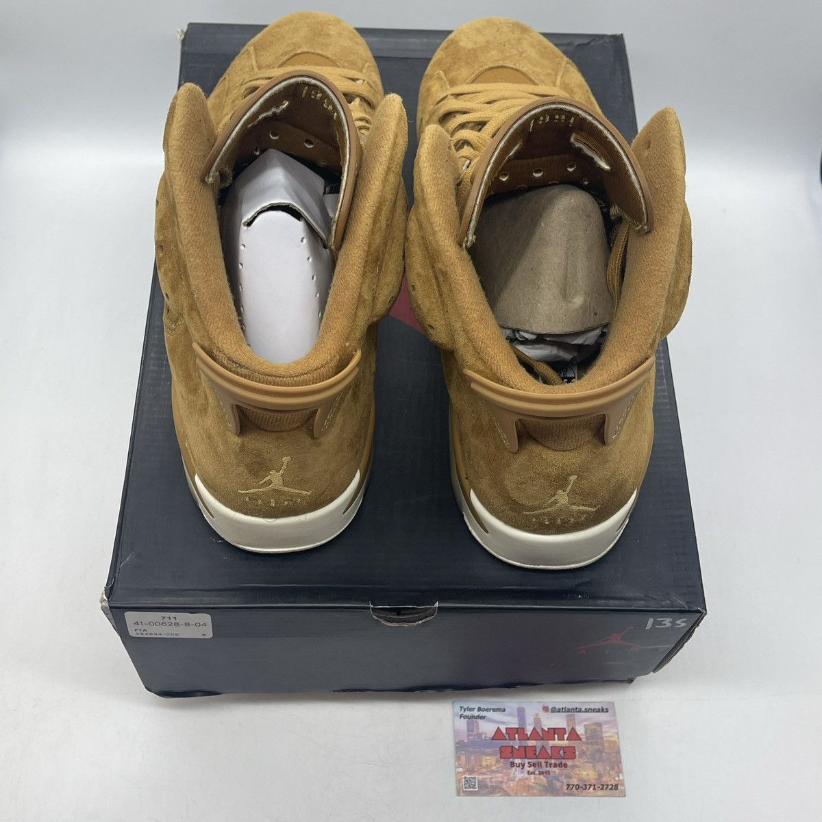 Jordan Brand Air Jordan 6 wheat Size US 11.5 / EU 44-45 - 6 Thumbnail