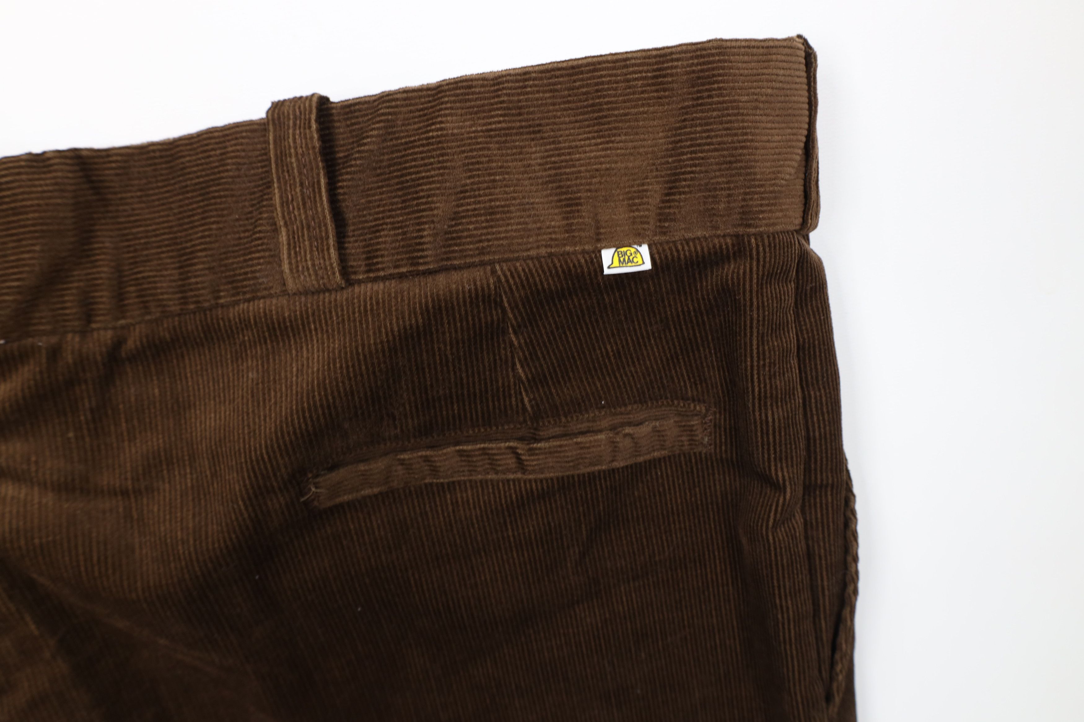 Big Mac Vintage 60s 70s Big Mac Wide Leg Corduroy Chino Pants USA Size US 42 / EU 58 - 11 Thumbnail