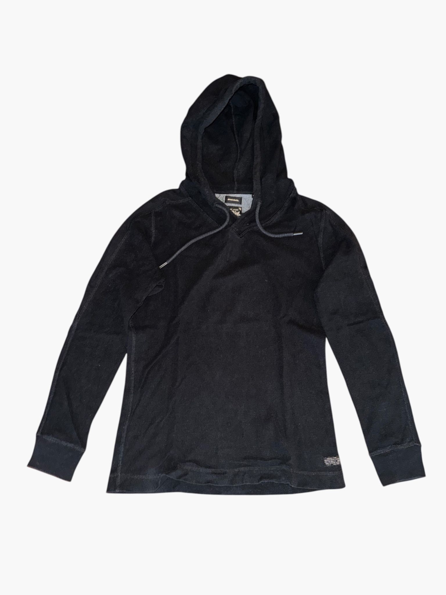 Diesel Diesel - Lightweight Slim Fit Hoodie (Black) Size US M / EU 48-50 / 2 - 1 Thumbnail