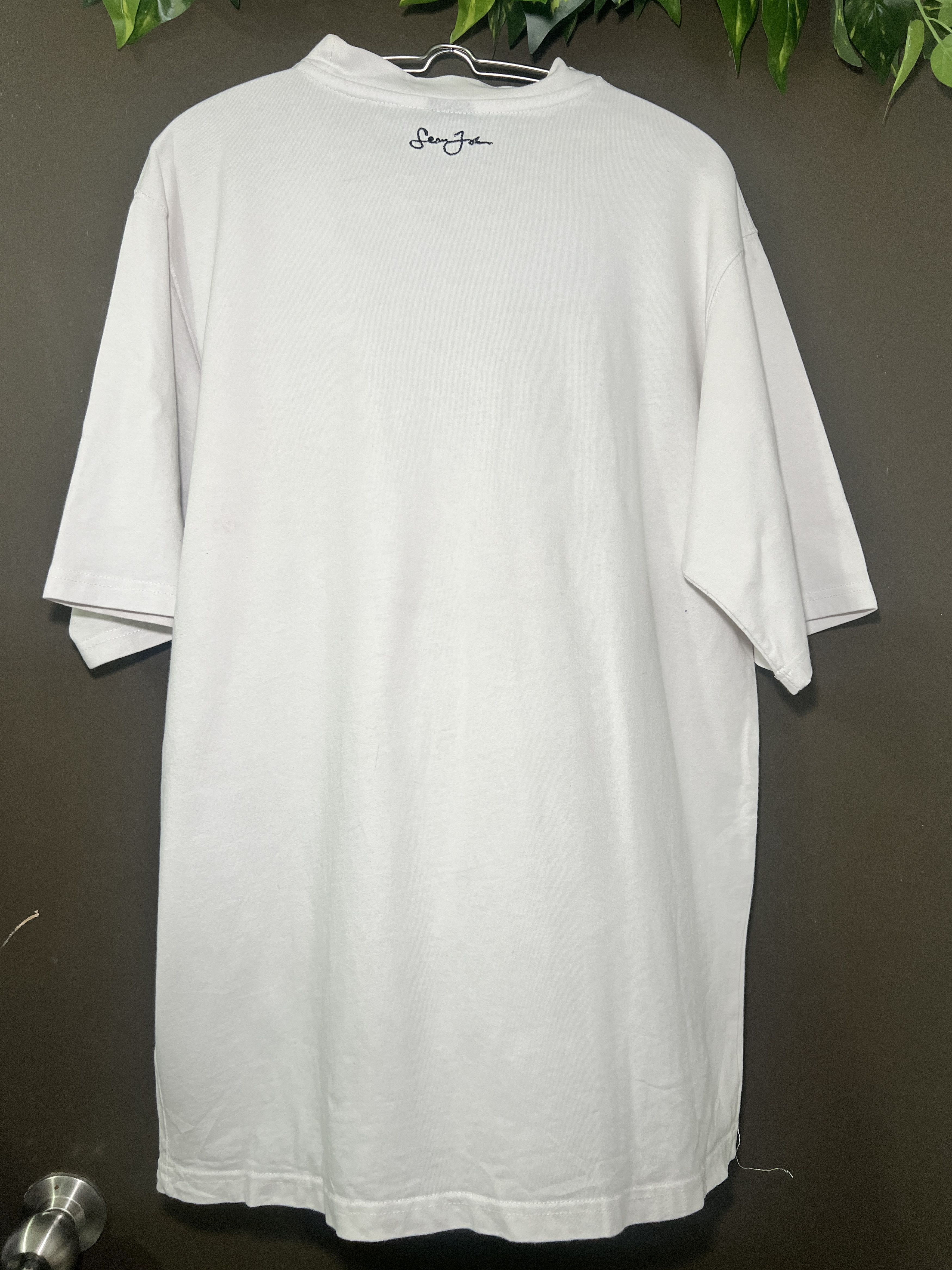 Sean John SEAN JOHN Embroidery Oversize Tee Size US XL / EU 56 / 4 - 5 Thumbnail